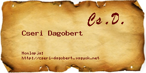 Cseri Dagobert névjegykártya